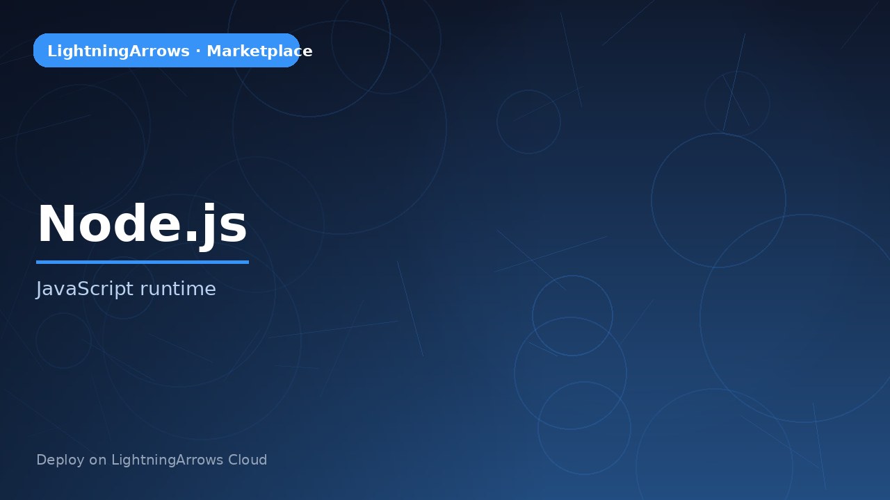 Node.js — LightningArrows marketplace