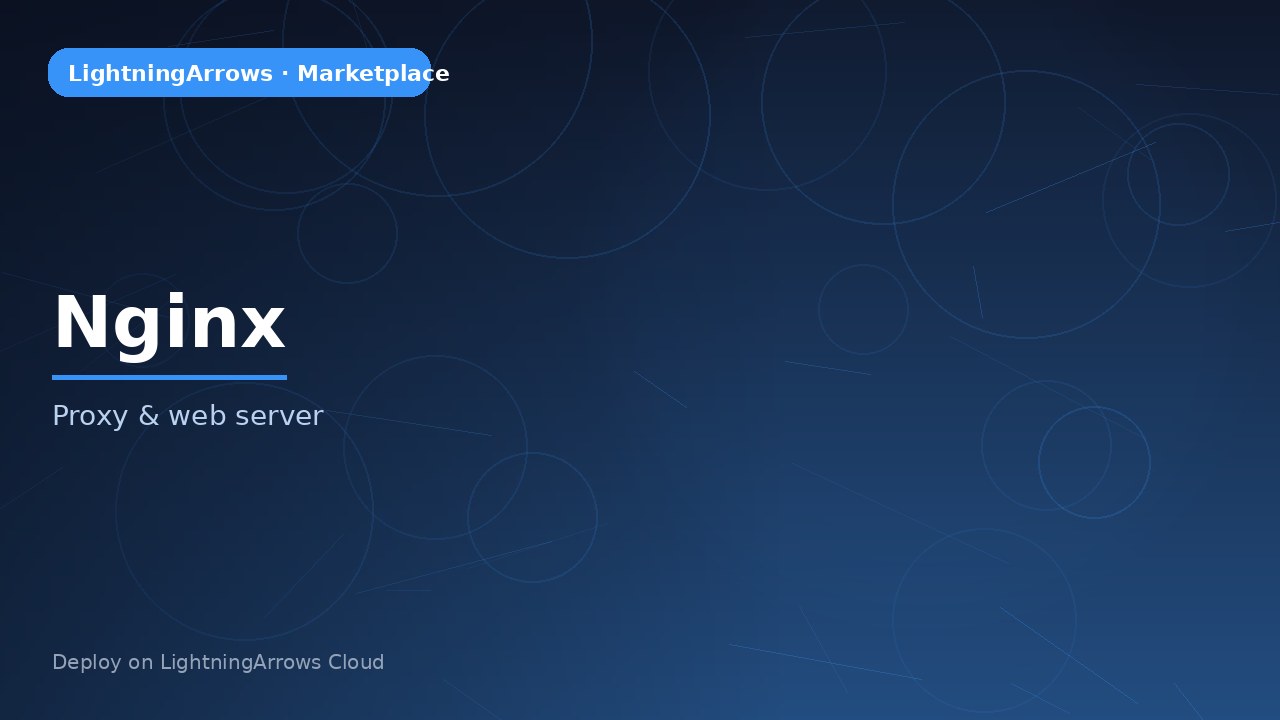 Nginx — LightningArrows marketplace
