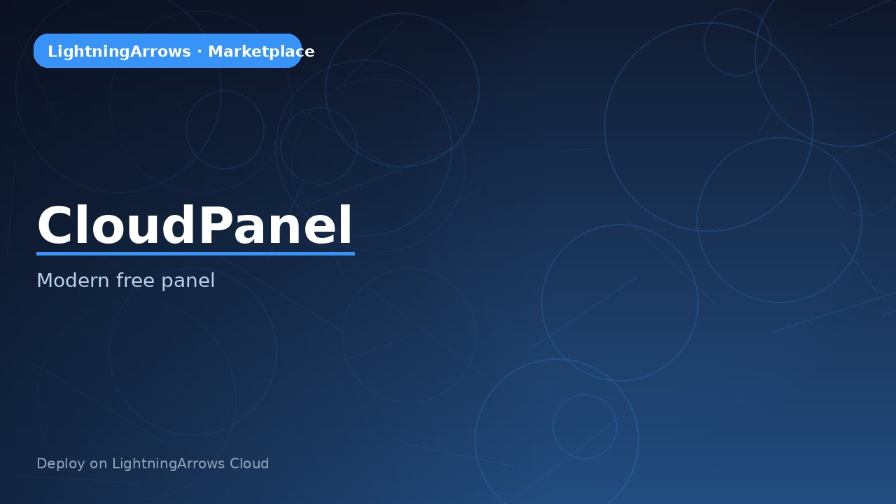 CloudPanel — LightningArrows marketplace