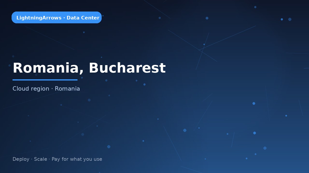 Romania, Bucharest — LightningArrows data center