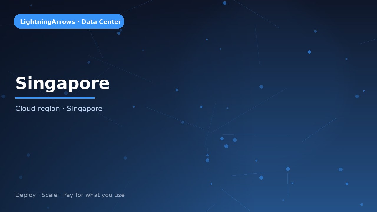 Singapore — LightningArrows data center