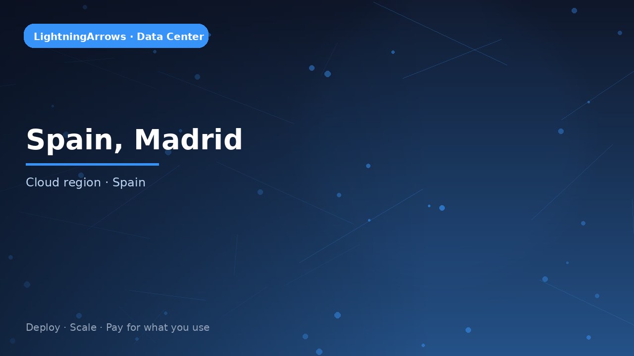 Spain, Madrid — LightningArrows data center