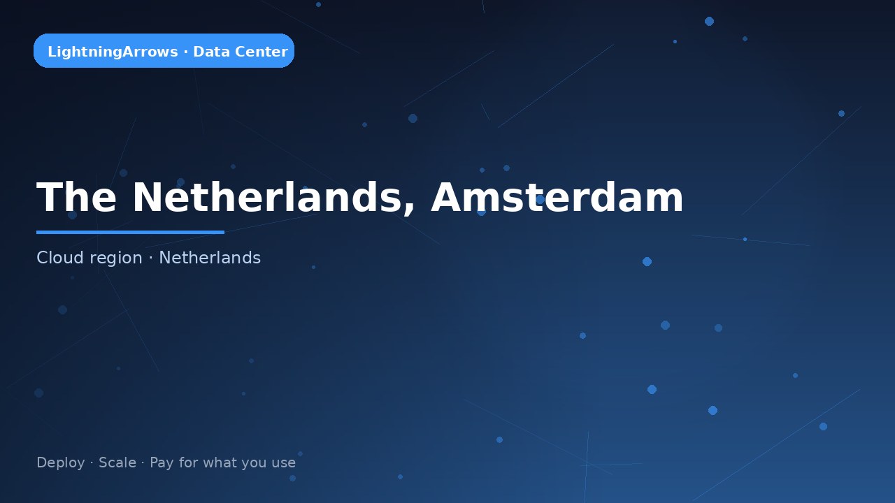 The Netherlands, Amsterdam — LightningArrows data center